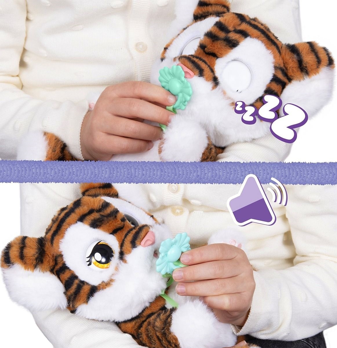 Інтерактивна іграшка Baby Paws W3 – Тигреня (з аксесуарами) (927650IM)фото9