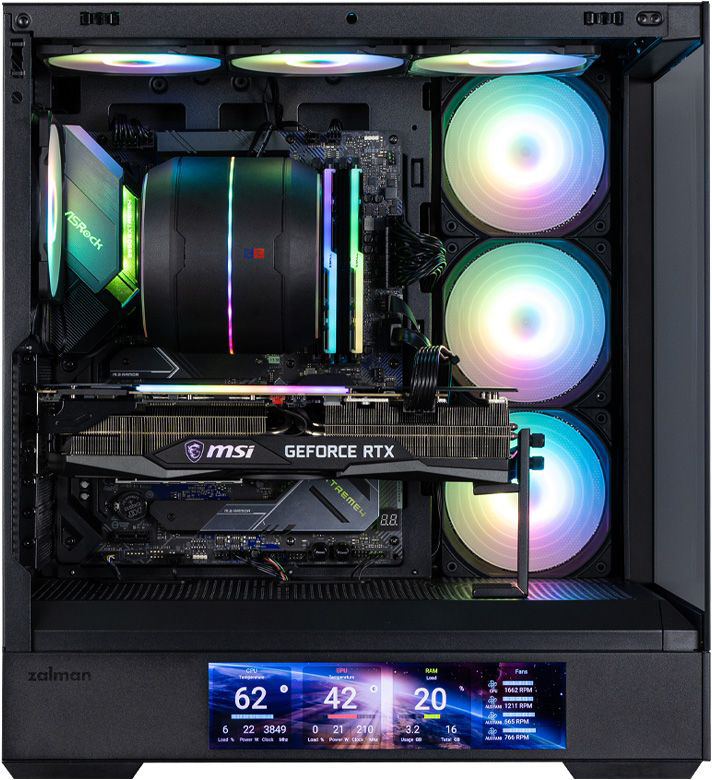 Корпус Zalman P40 DS (P40DSBLACK) фото 13