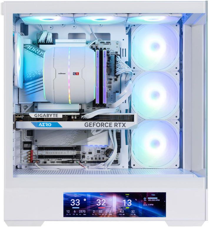 Корпус Zalman P40 DS (P40DSWHITE) фото 13