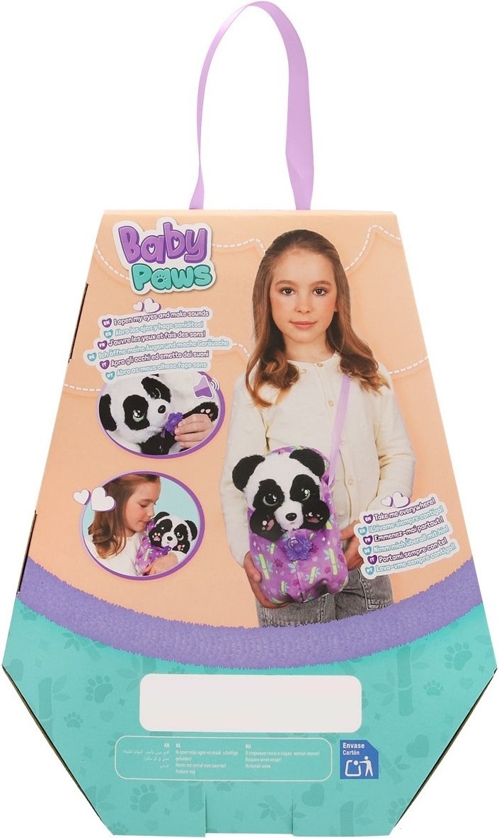 Интерактивная игрушка Baby Paws W3 – Малыш Панда (с аксессуарами) (927667IM) фото 10