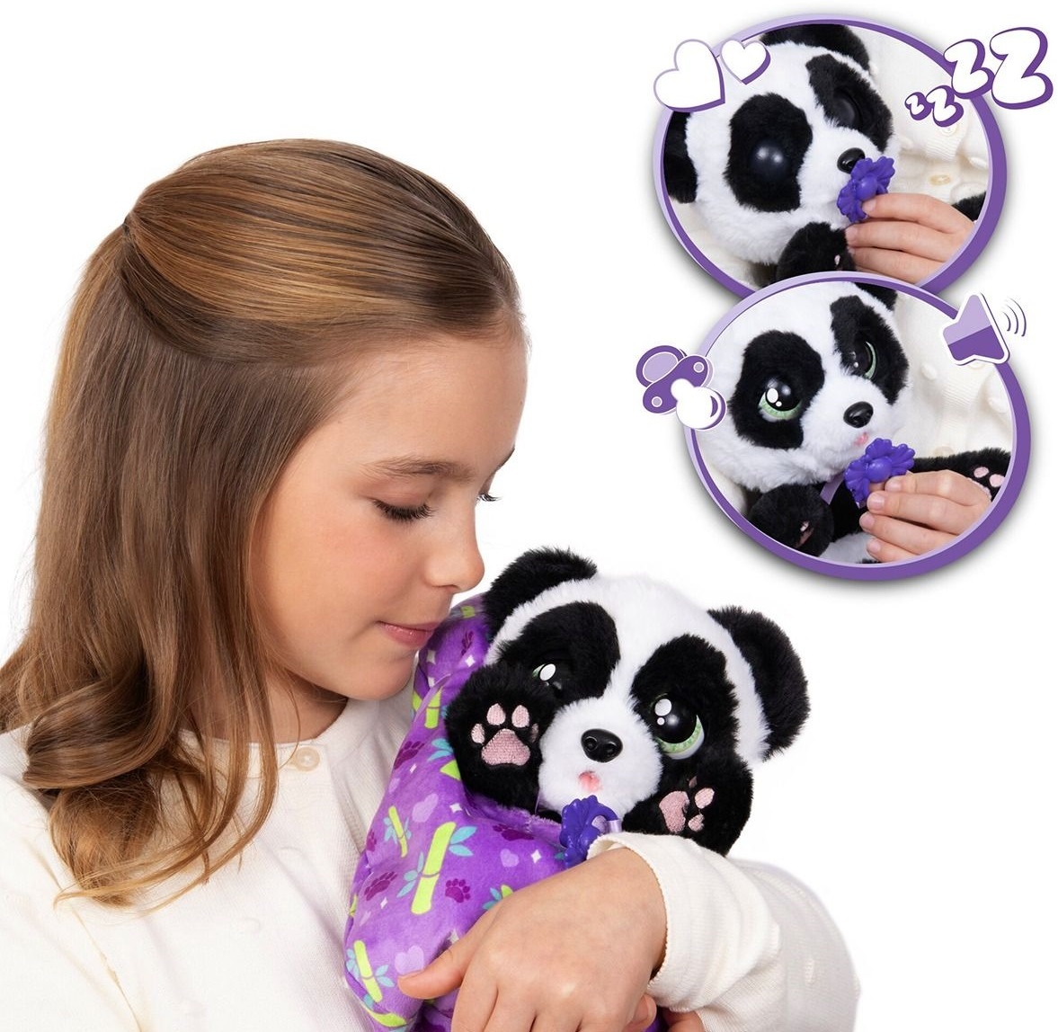 Интерактивная игрушка Baby Paws W3 – Малыш Панда (с аксессуарами) (927667IM) фото 9