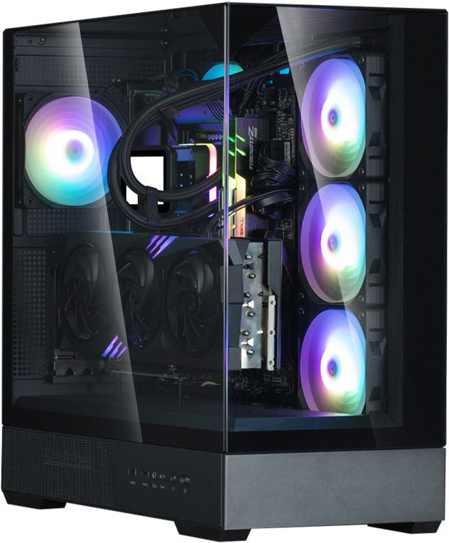 Корпус Zalman P40 Prism Plus (P40PRISMPLUSBLACK) фото