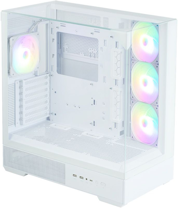 Корпус Zalman P40 Prism Plus (P40PRISMPLUSWHITE)фото3