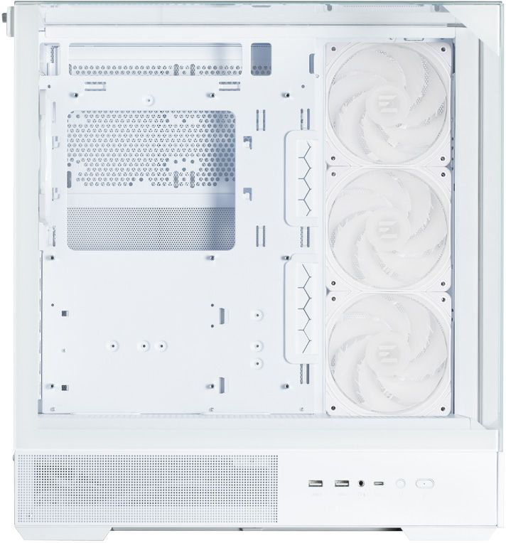 Корпус Zalman P40 Prism Plus (P40PRISMPLUSWHITE)фото5