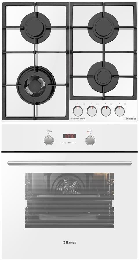 Комплект Hansa варочная поверхность + духовой шкаф FCGW683299фото4