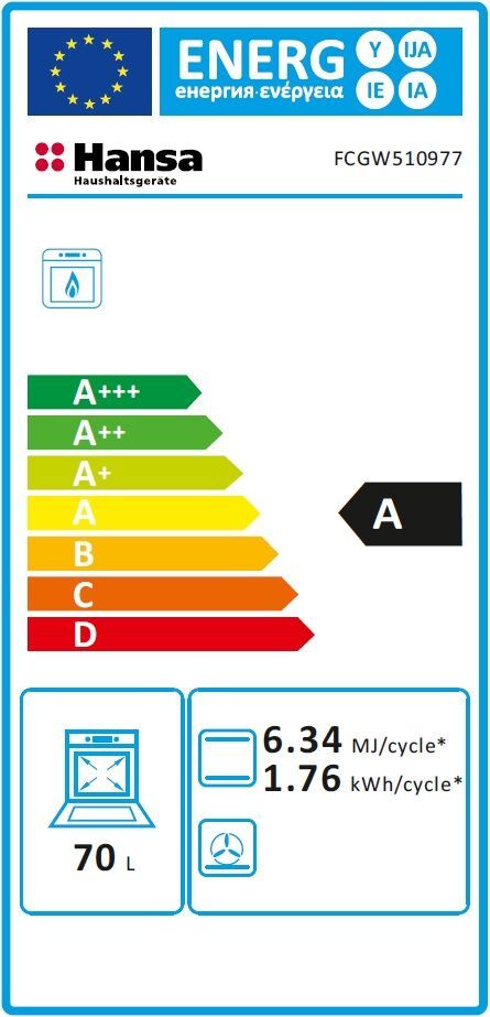 Плита газовая Hansa FCGW510977 фото 8