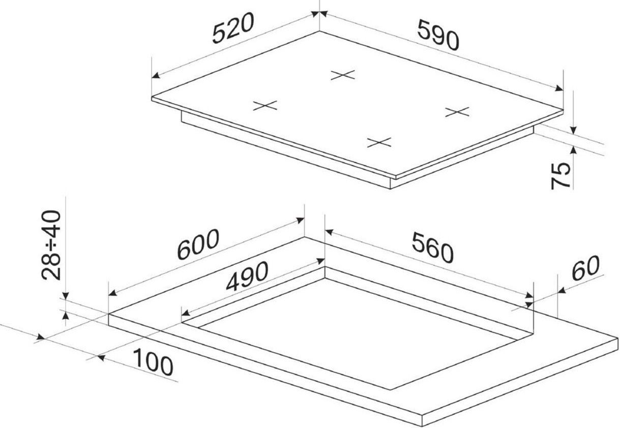 Варочная поверхность Hansa газовая BHGW630502 фото 2
