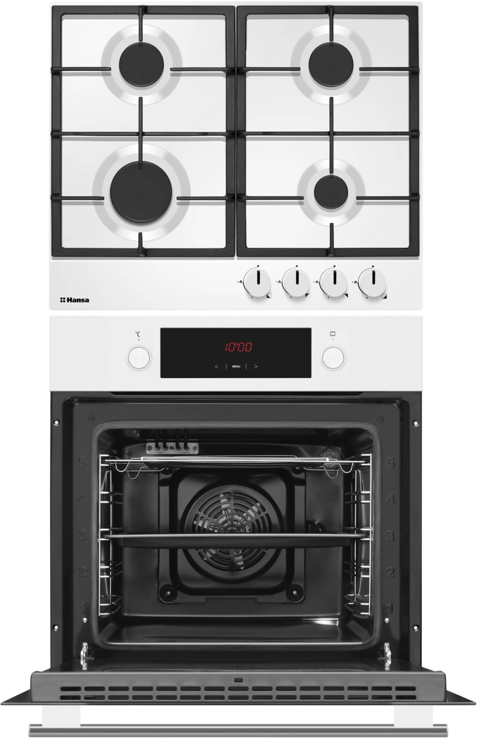 Комплект Hansa варочная поверхность + духовой шкаф FCGW68329фото