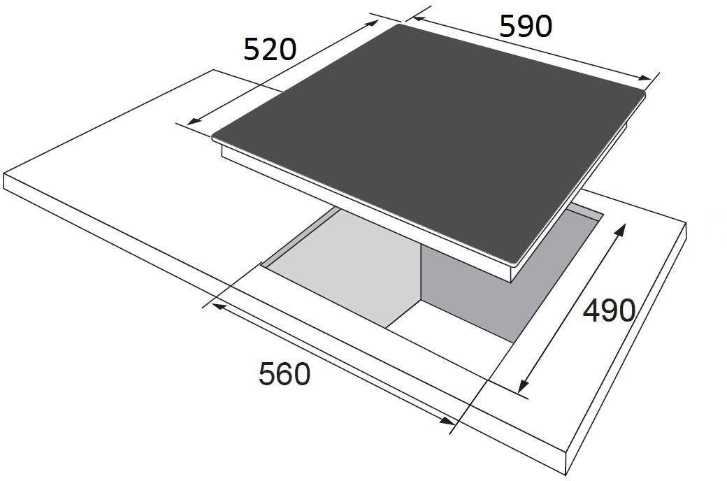 Комплект Hansa варочная поверхность + духовой шкаф FCGW68329фото3