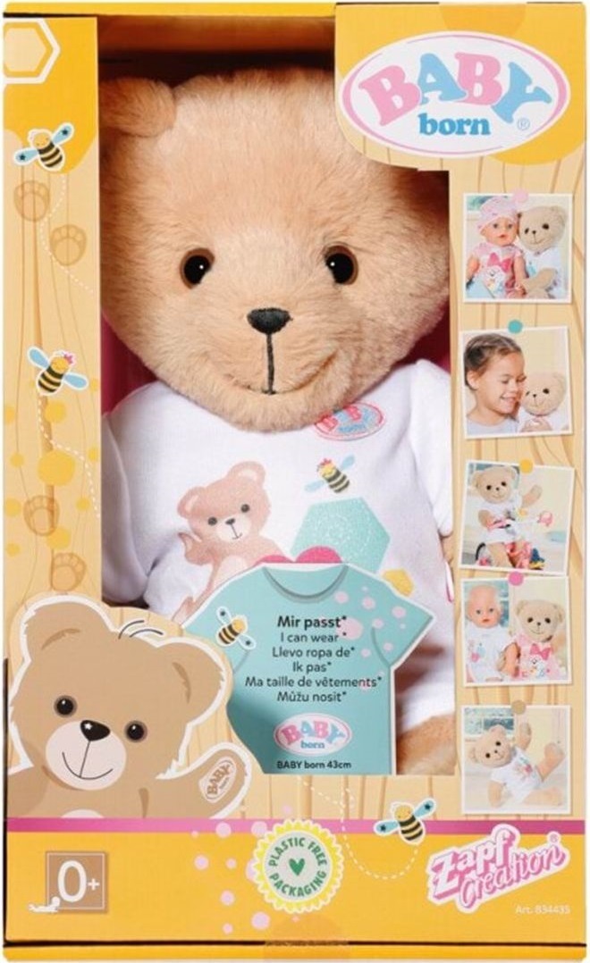 М'яка іграшка BABY born – Ведмедик Тедді (834435)фото7