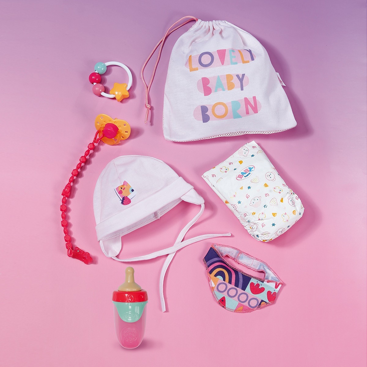 Набор аксессуаров для куклы Baby born серии "Pinplay" – Первые волшебные моменты (837979) фото 4