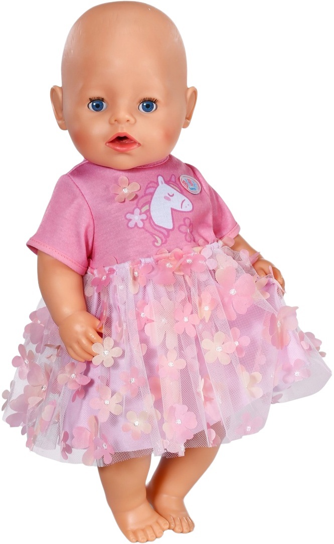 Одежда для куклы Baby born – ПлатьеЕ "Цветочные Мечты" (43 см) (839393) фото 5