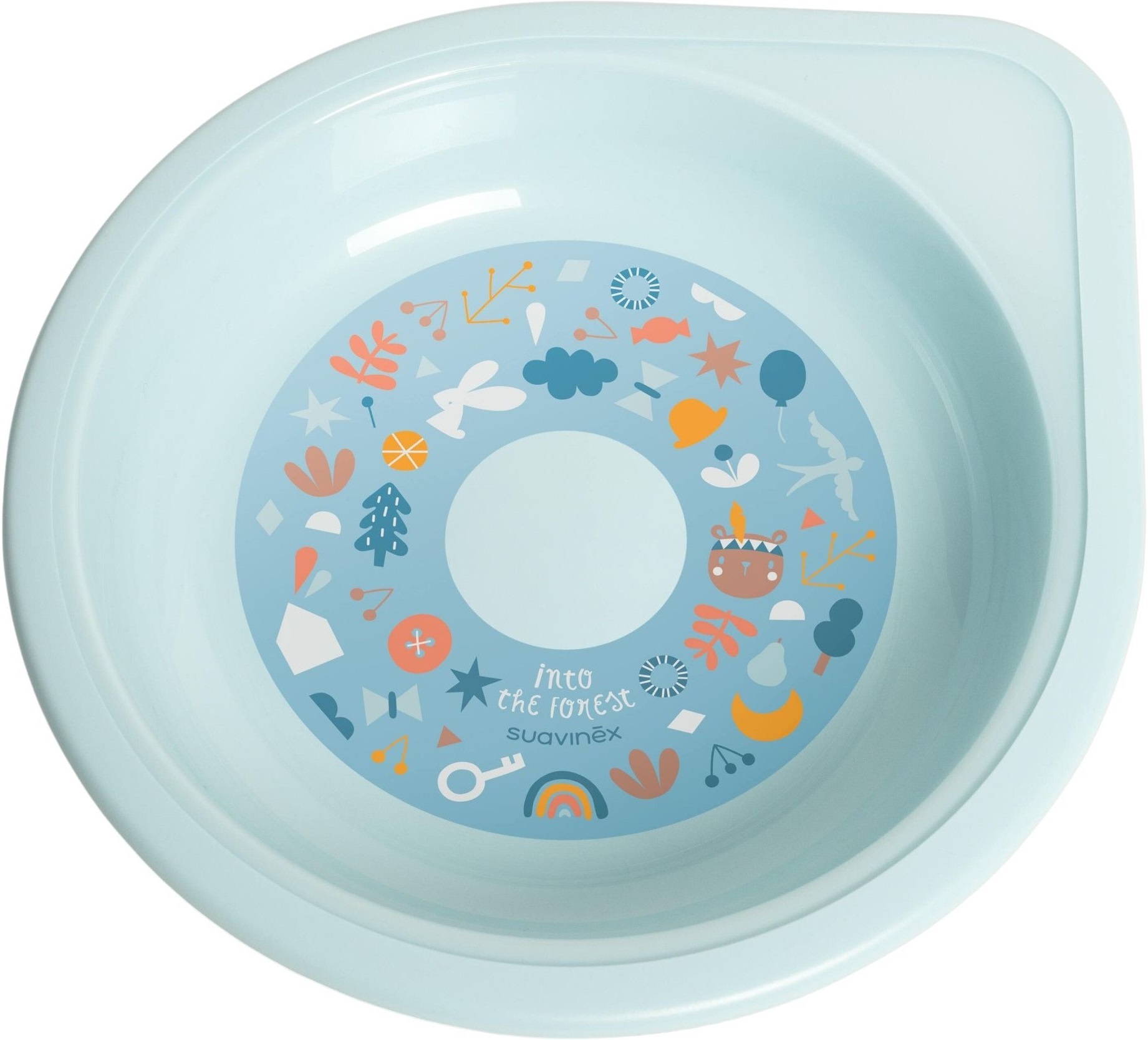 Набор посуды для кормления Suavinex "Лесные истории", синий (306793) фото 2