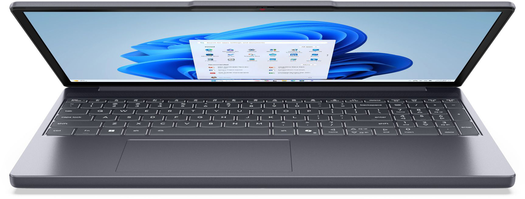 Ноутбук LENOVO IdeaPad Slim 3 15IRH10 Luna Grey (83K100QYRA) фото 6