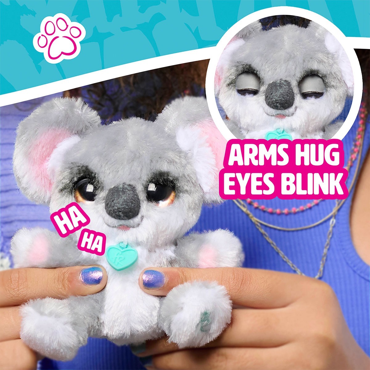 Интерактивная игрушка Furreal серии "My Mini's Little Hugs" – Крошка Коала (28152) фото 5