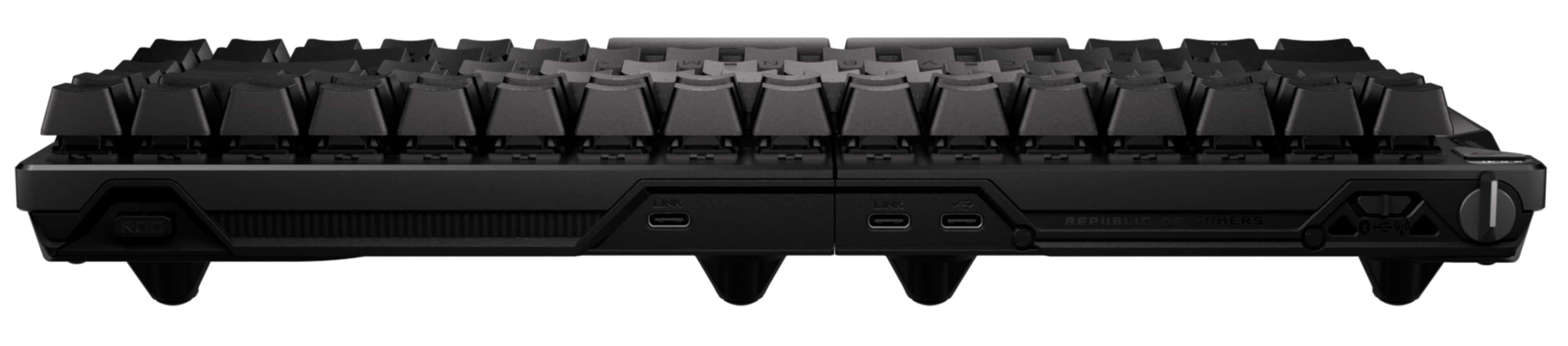 Игровая клавиатура ASUS ROG Falcata Split Magnetic Switch EN RGB Black (90MP043H-BKUA20) фото 