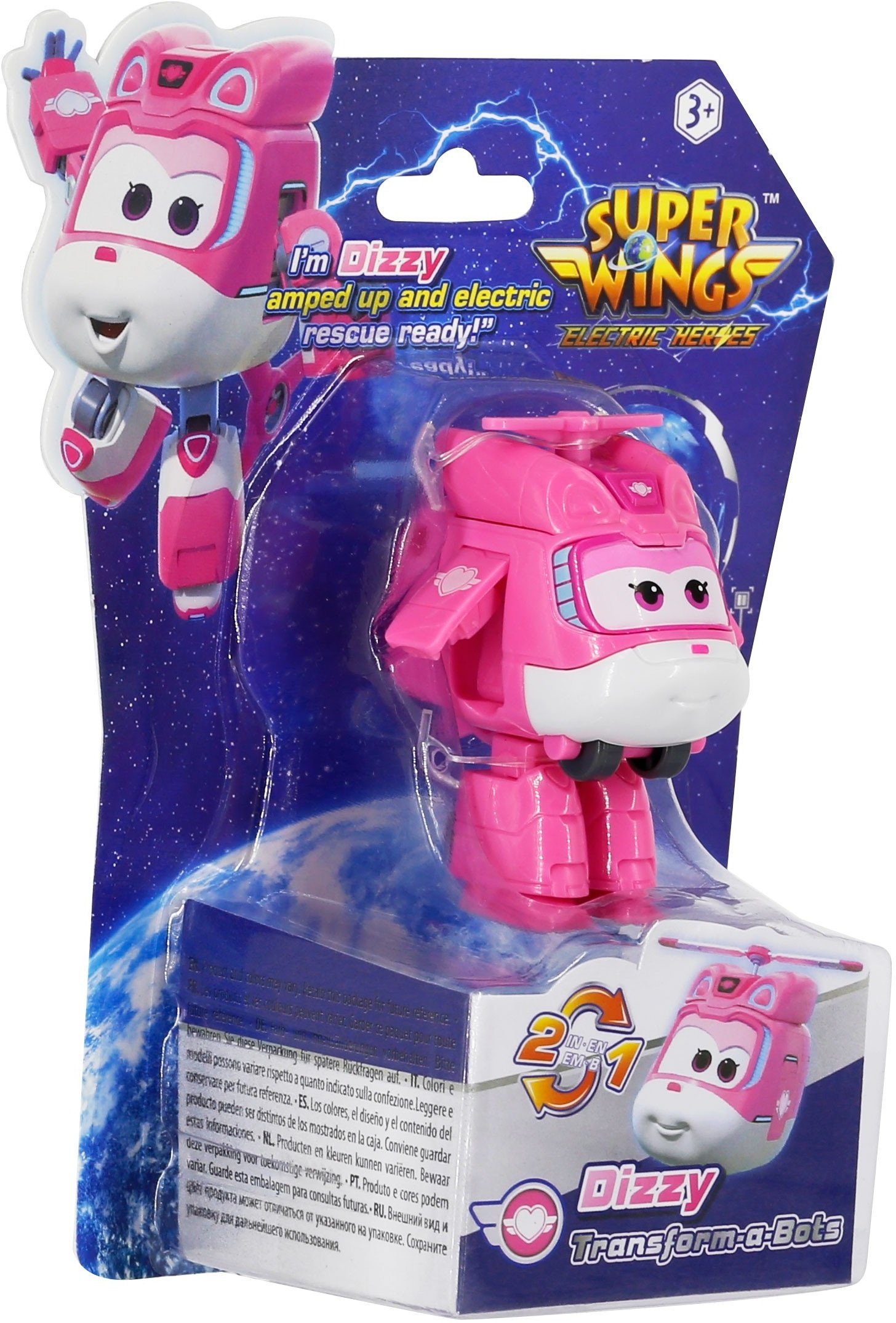 Ігрова фігурка-трансформер Super Wings Transform-a-Bots Діззі (Dizzy) (EU780040)фото6