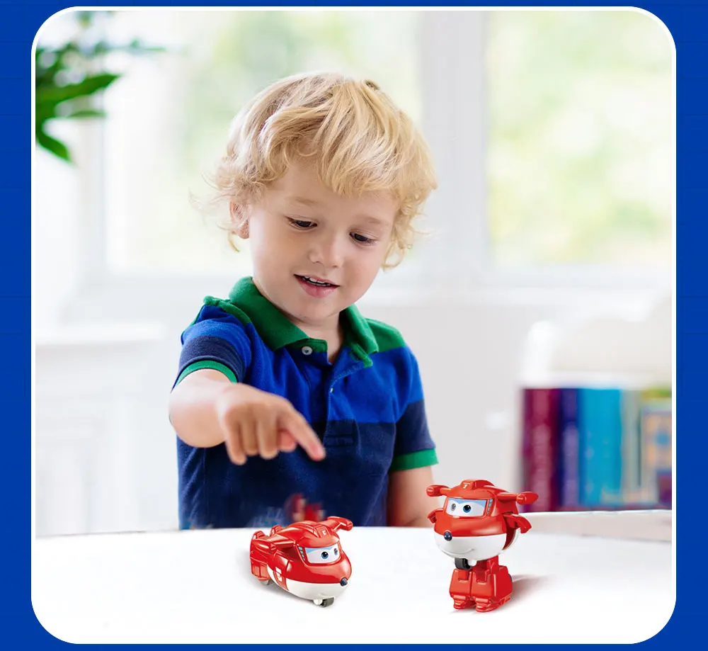 Игровая фигурка-трансформер Super Wings Transform-a-Bots Джетт (Jett) (EU780010) фото 10
