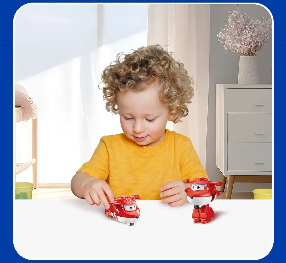 Игровая фигурка-трансформер Super Wings Transform-a-Bots Джетт (Jett) (EU780010) фото 11