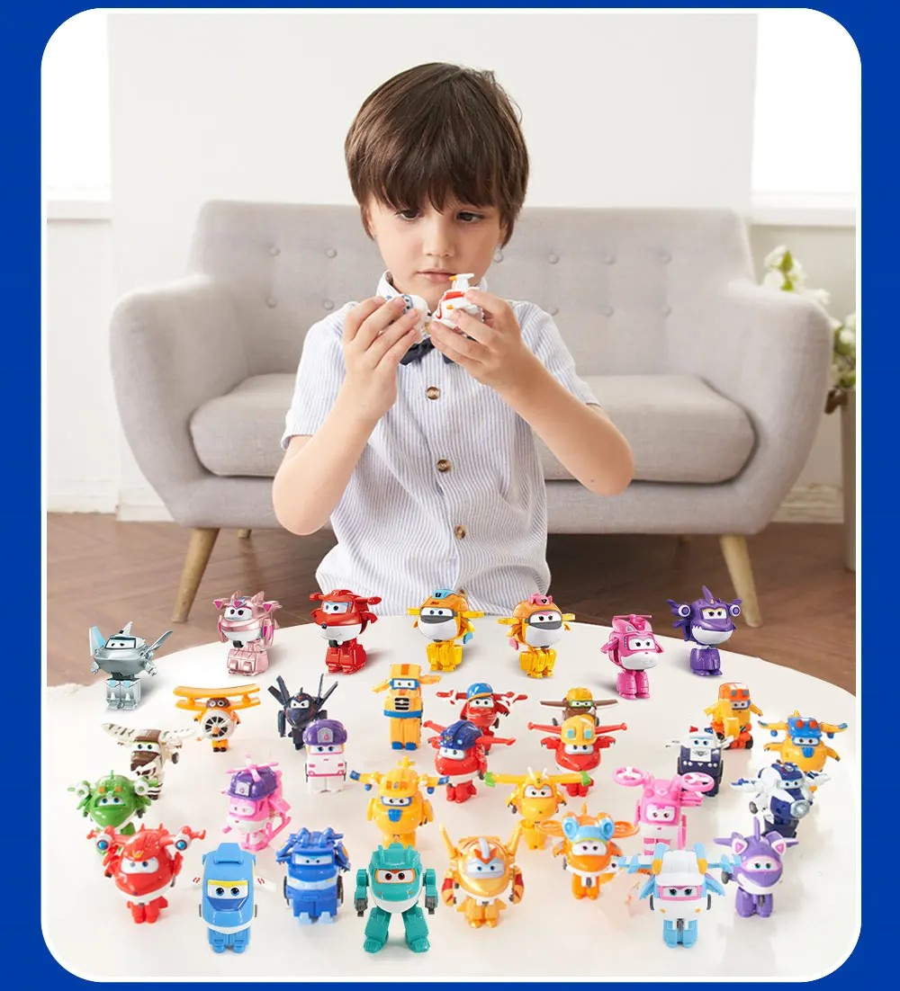 Игровая фигурка-трансформер Super Wings Transform-a-Bots Джетт (Jett) (EU780010) фото 12