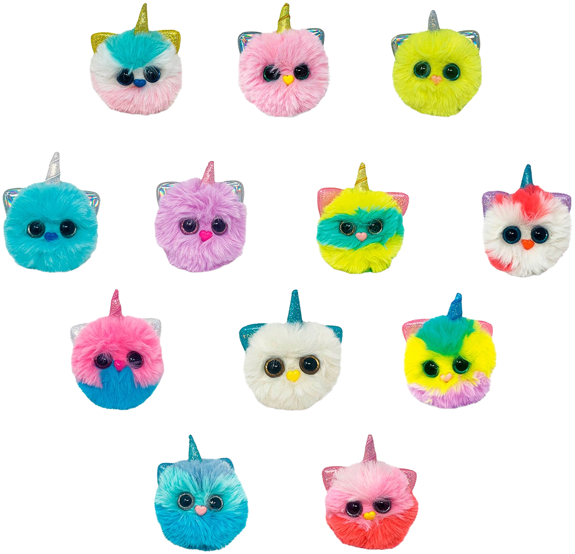 Мягкая коллекционная игрушка-сюрприз "Doki Doki" – КОТЕНКИ-ЕДИНОРОГИ (в диспл.) фото 2