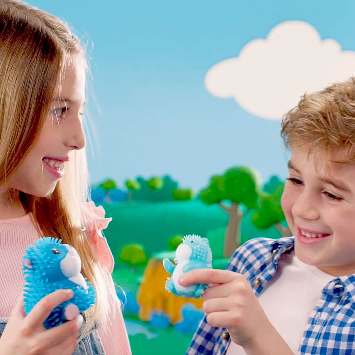 Стретч-іграшка у вигляді тварини серії «Softy friends» – Мила родинафото