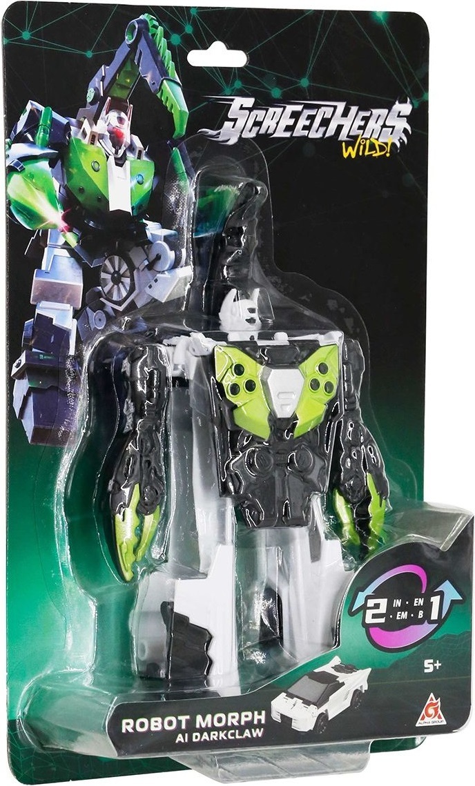 Робот-трансформер Screechers Wild! S5 – Дарккло (EU686154) фото 6