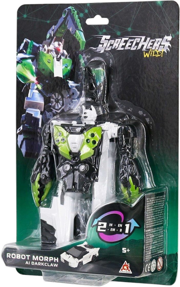 Робот-трансформер Screechers Wild! S5 – Дарккло (EU686154) фото 8