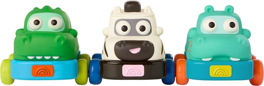 Игровой набор инерционных машинок Battat - Автопарк сафари (BT1835Z) фото 2