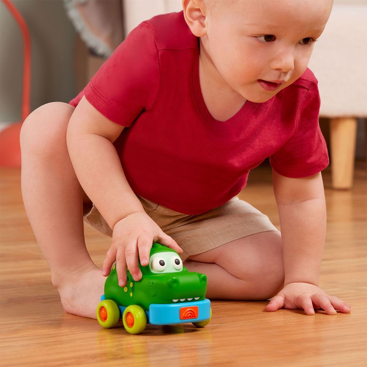 Игровой набор инерционных машинок Battat - Автопарк сафари (BT1835Z) фото 6