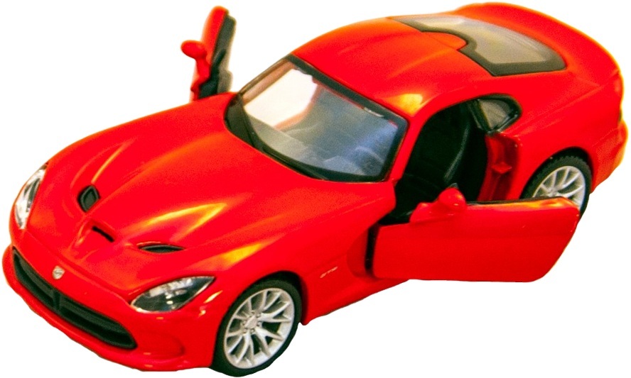 Автомодель - SRT VIPER GTS (2013) (червоний, 1:32) (18-43033)фото5