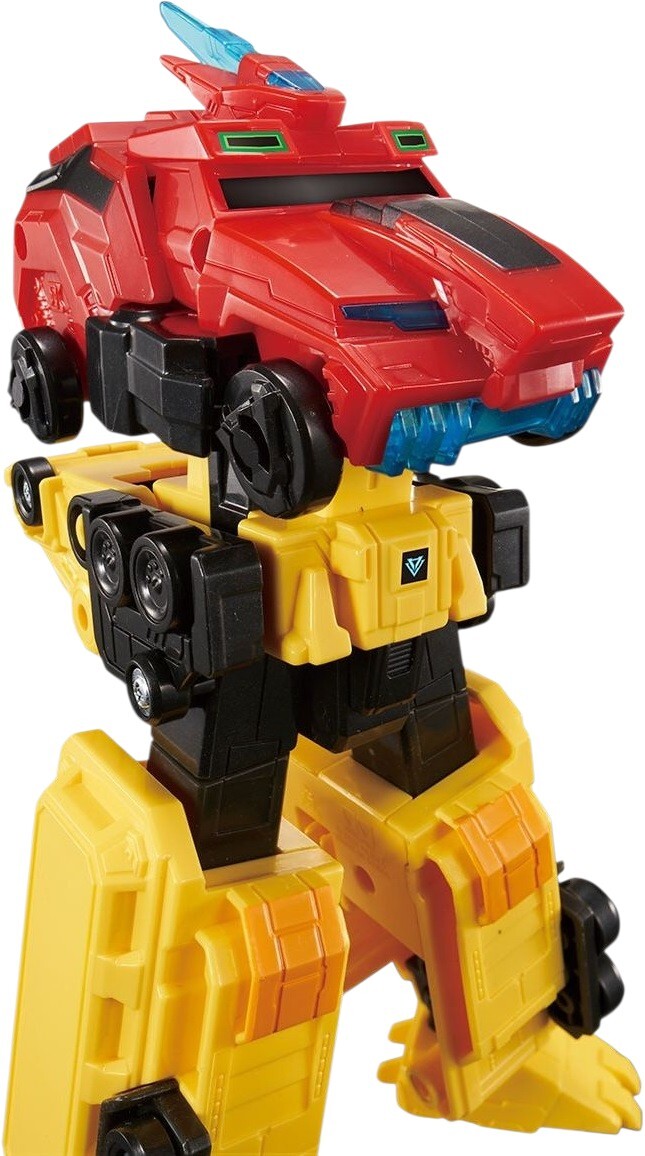 Ігровий набір з роботом-трансформером DINOSTER – РАПТОР ТРОН (2 машини) (EU580811)фото3