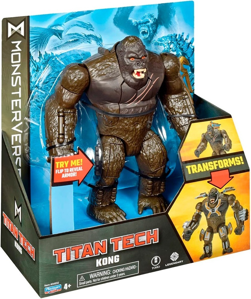 Фігурка Godzilla vs. Kong серії «Titan Tech» – Конг (20 cm) (34932)фото7