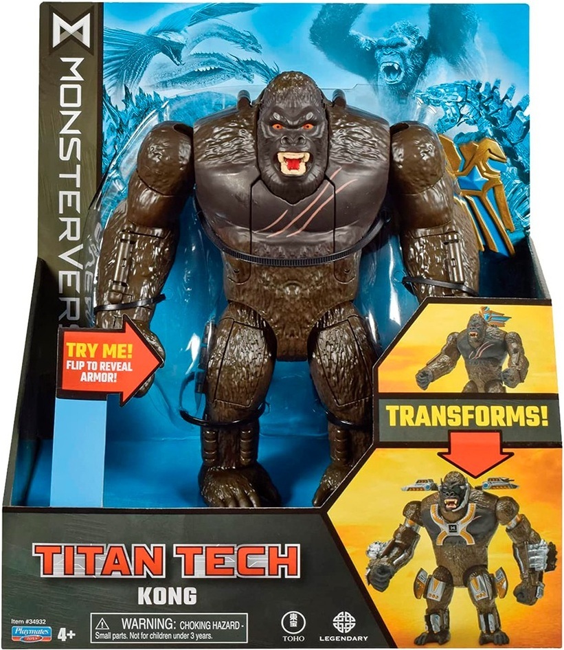 Фігурка Godzilla vs. Kong серії «Titan Tech» – Конг (20 cm) (34932)фото8