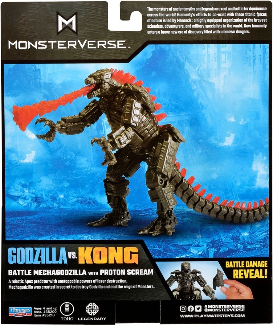 Фігурка Godzilla vs. Kong – Мехаґодзілла з протонним променем (15 cm) (35210)фото8