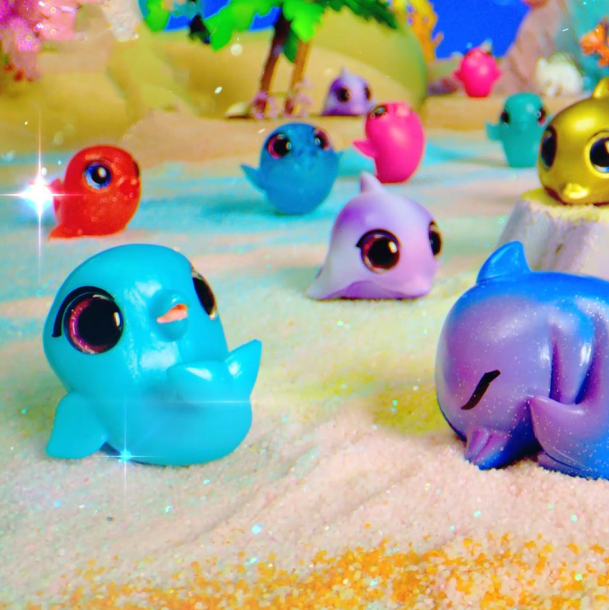 Колекційна фігурка-сюрприз YOU YOU – МИЛІ ДЕЛЬФІНИ (в диспл.)фото