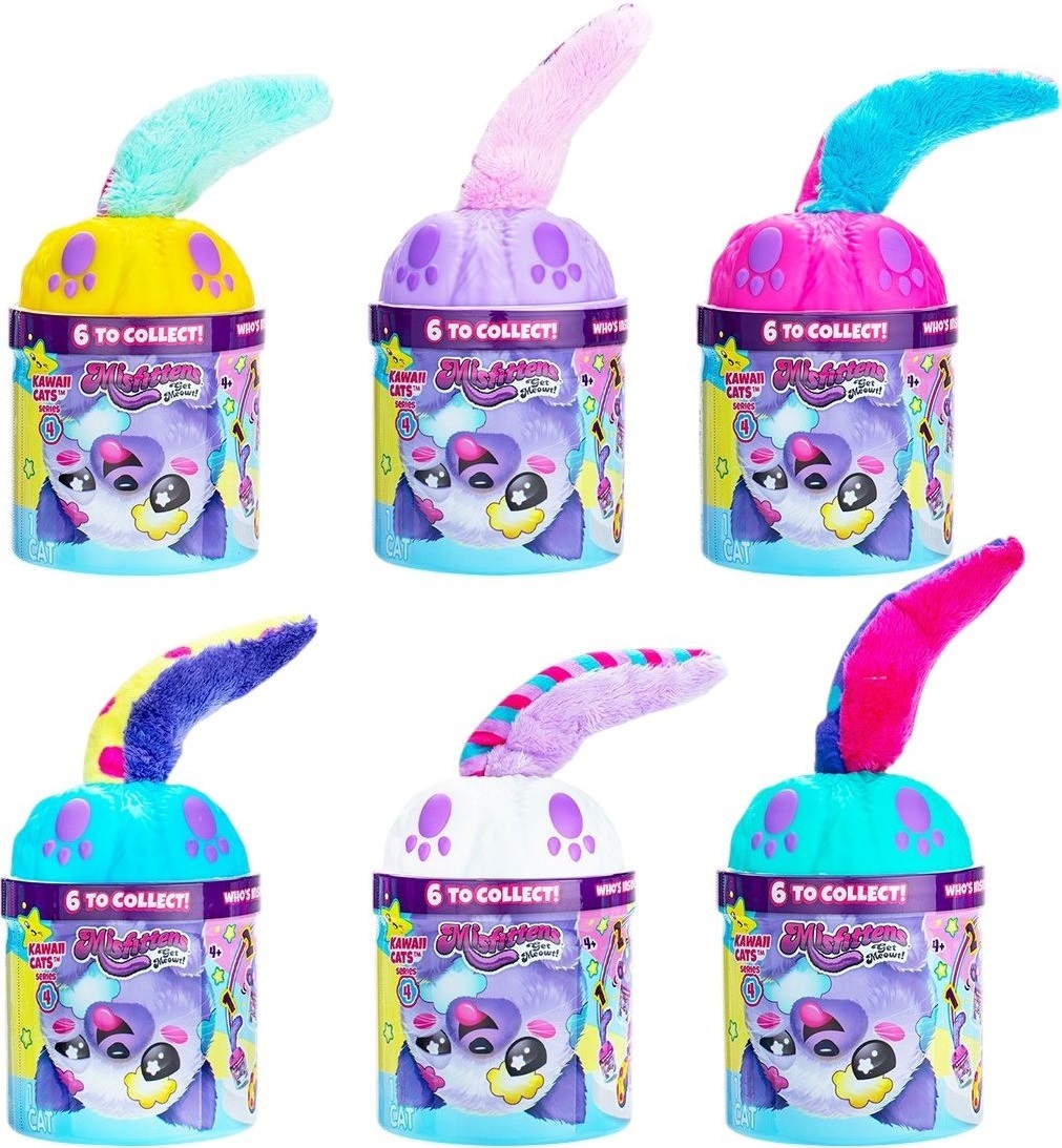 Мягкая игрушка-сюрприз Misfittens W4 – Котик в банке 03948(W4) фото 