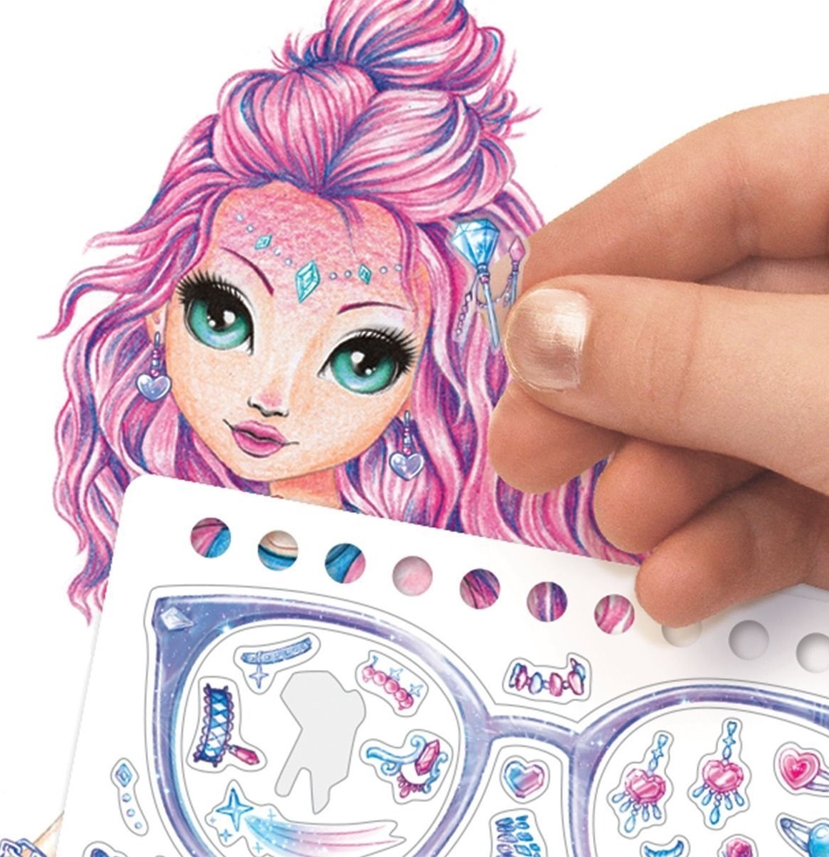 Набір для творчості Nebulous Stars – Скетчбук: Кристалія, мотиви самоцвітів (11140)фото5