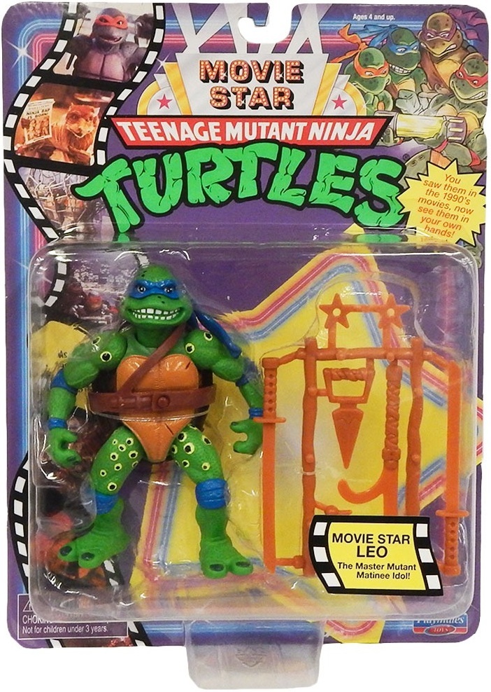 Фігурка серії Черепашки-Ниндзя Movie Star 1992 - Леонардо (12 cm) (81331)фото2