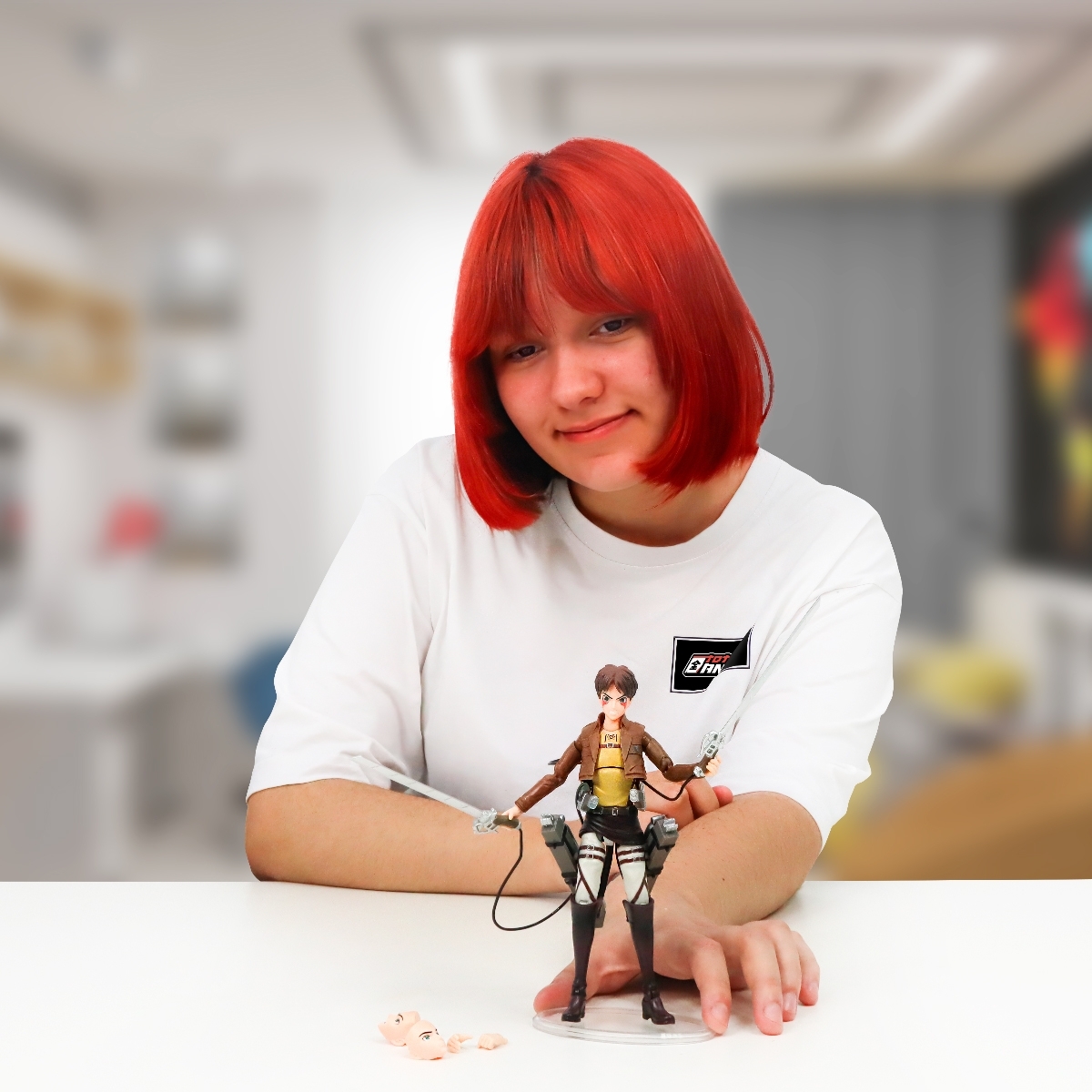Игровая фигурка Total Anime Атака титанов W1 - Эрен (с аксессуарами) (KAZ0006-W1) фото 9