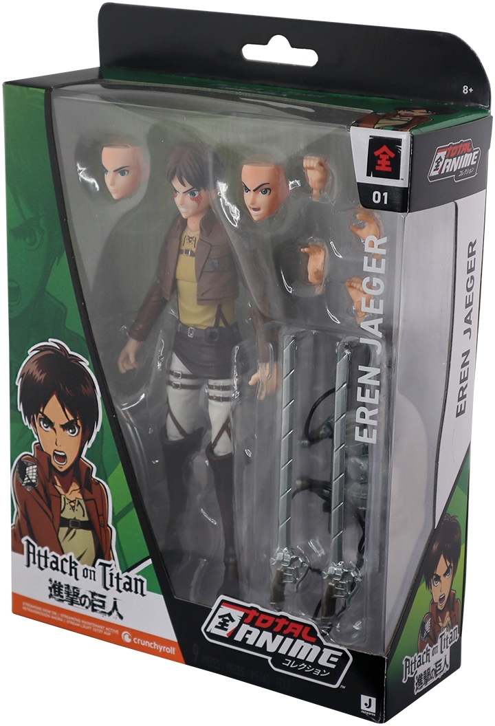 Игровая фигурка Total Anime Атака титанов W1 - Эрен (с аксессуарами) (KAZ0006-W1) фото 13