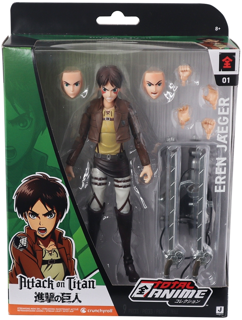 Игровая фигурка Total Anime Атака титанов W1 - Эрен (с аксессуарами) (KAZ0006-W1) фото 11