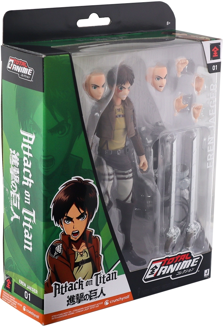 Игровая фигурка Total Anime Атака титанов W1 - Эрен (с аксессуарами) (KAZ0006-W1) фото