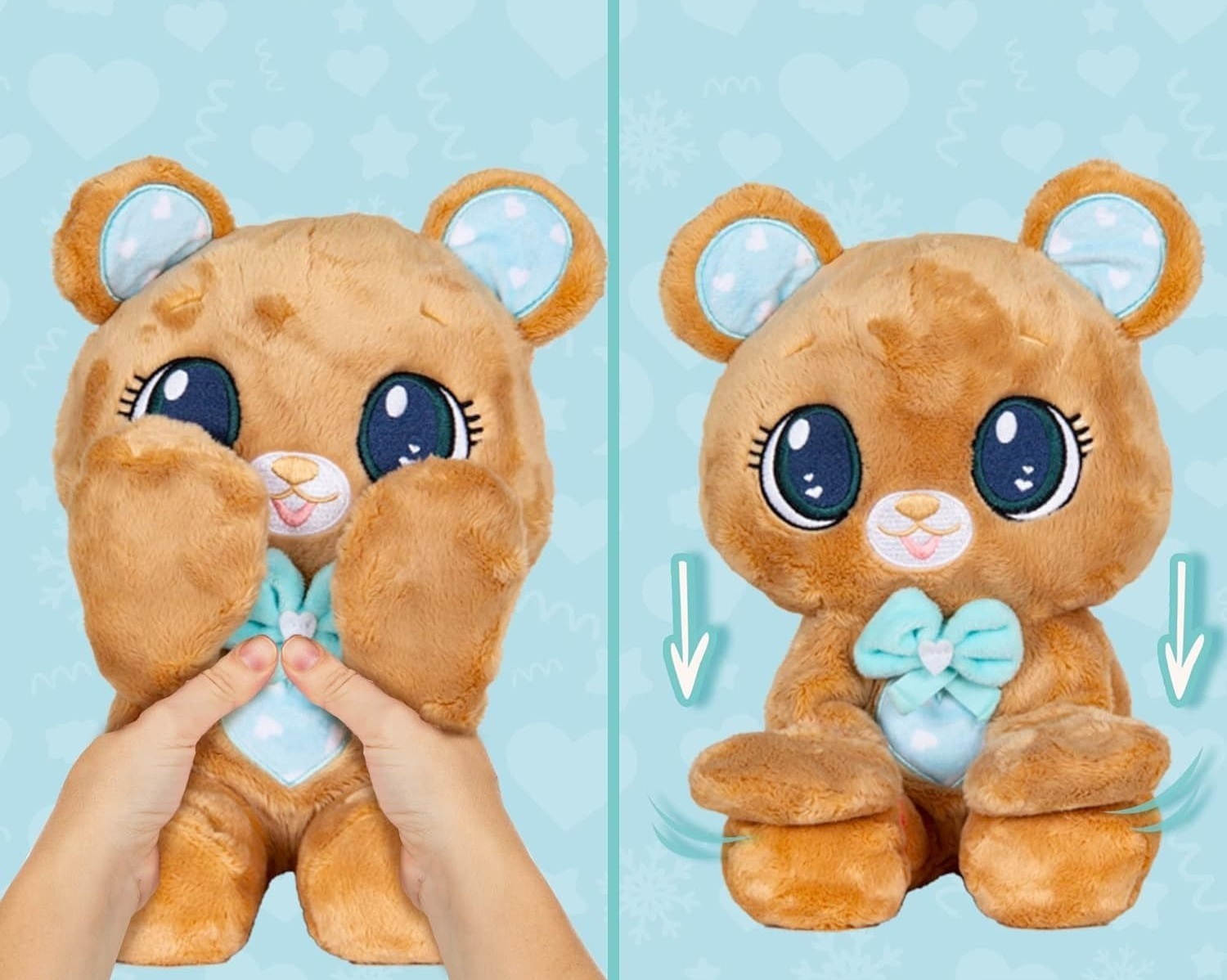 Мягкая игрушка Peekapets – Коричневый медведь (907867) фото 7