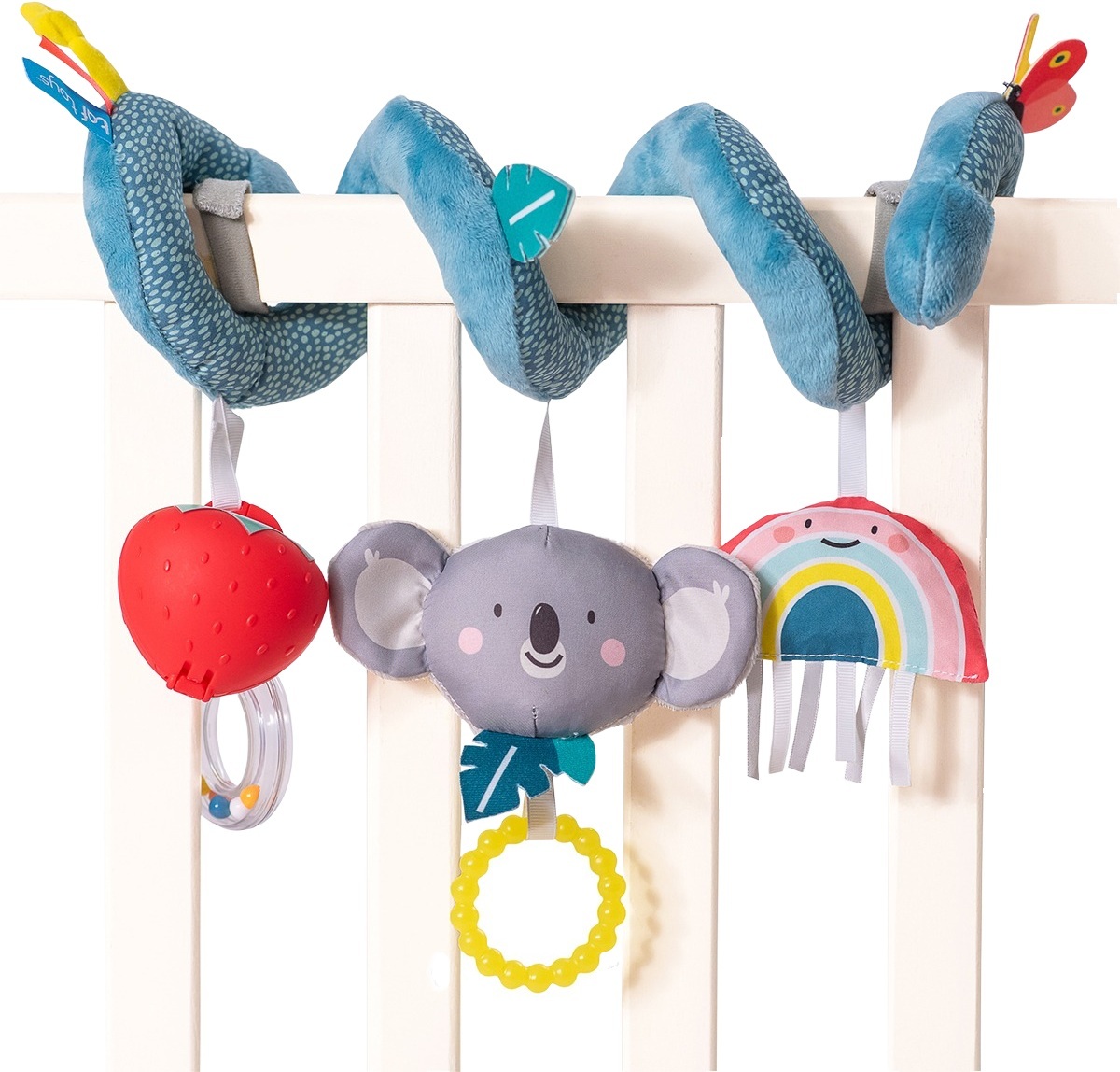 Спіраль для візочка та автокрісла колекції "Мрійливі коали" - ВЕСЕЛКА (12855)фото2