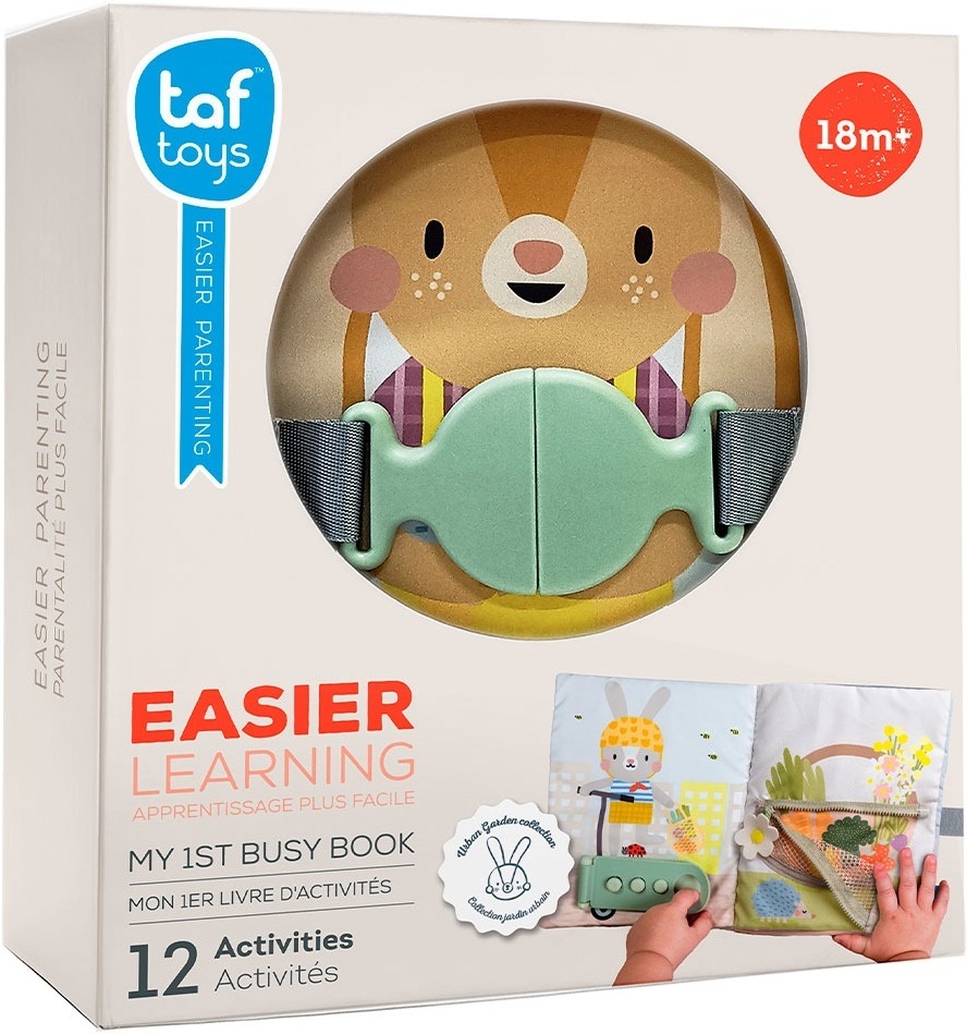 Розвиваюча м'яка книга колекції "Садочок у місті" – Бізібук Зайченка (13355)фото12