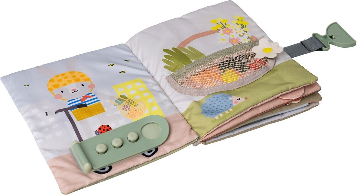 Розвиваюча м'яка книга колекції "Садочок у місті" – Бізібук Зайченка (13355)фото2