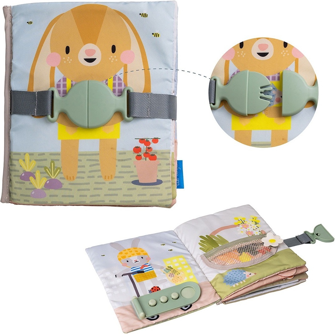 Розвиваюча м'яка книга колекції "Садочок у місті" – Бізібук Зайченка (13355)фото3