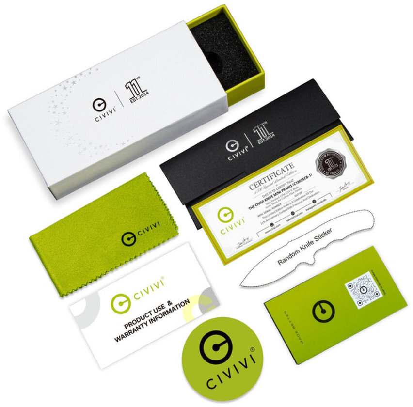 Ніж складаний Civivi Mini Praxis Arctic Storm C18026CB-1фото9