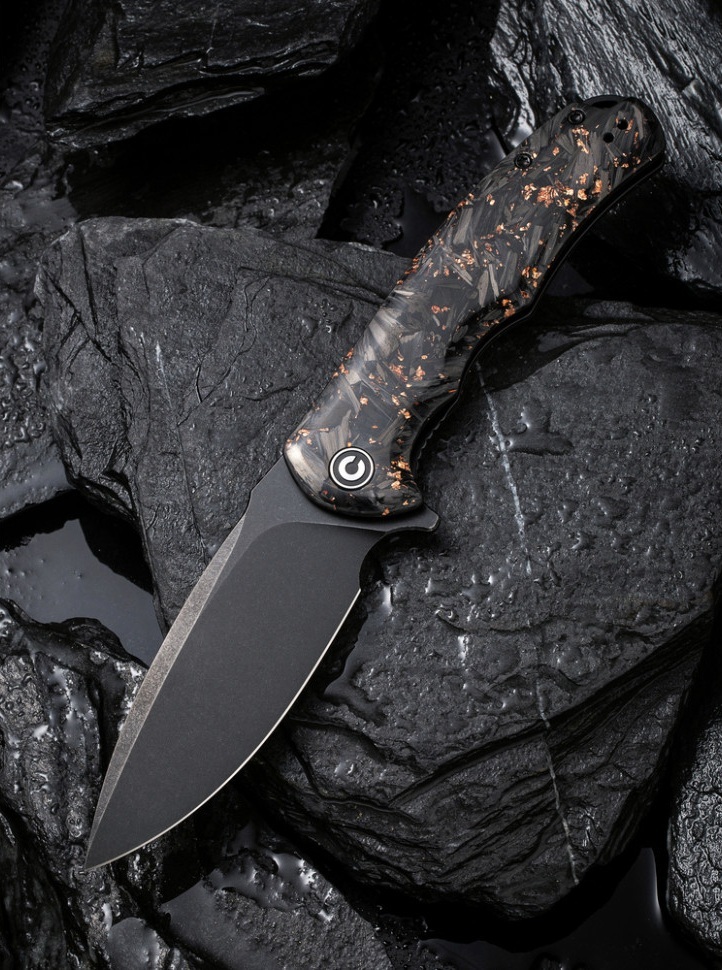 Ніж складаний Civivi Praxis Shredded Carbon Fiber C803Iфото10
